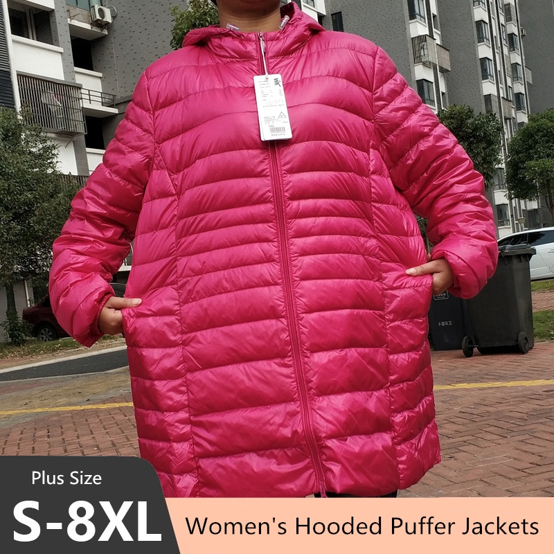 Winter Clothing Equipment - Plus Size 5XL 6XL 7XL Damen-Pufferjacken