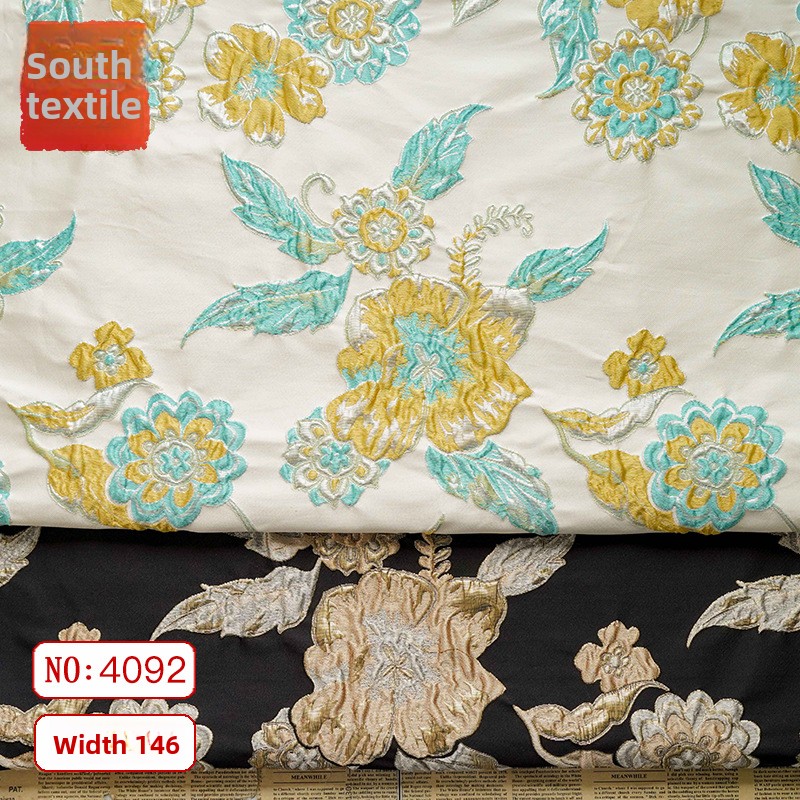Winter Clothing Material - Herbst-Winter-Jacquardstoff aus garngefärbtem Garn für Puffrock,