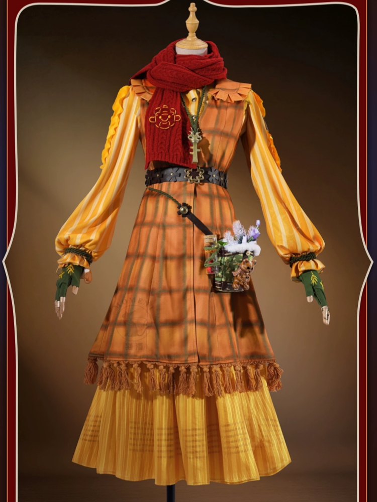 Winter Clothing Material - Gärtnerin Cosplay Kostüm Spiel Identity V
