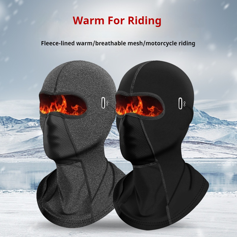 Wool Balaclava Knit - Radfahren Sturmhaube Outdoor Reiten Warm Motorrad