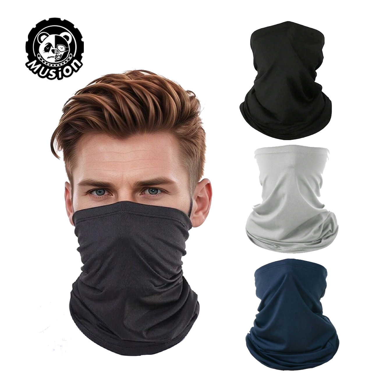 Wool Balaclava Knit - Musion Balaclava Reitmaske Multifunktional Winddicht Sonnenschutz