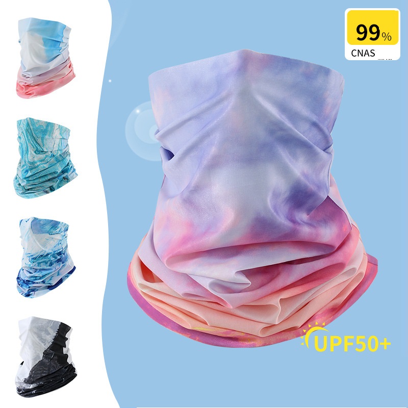 Wool Balaclava Knit - Mode Farbe Nahtlose Radfahren Bandana Hals