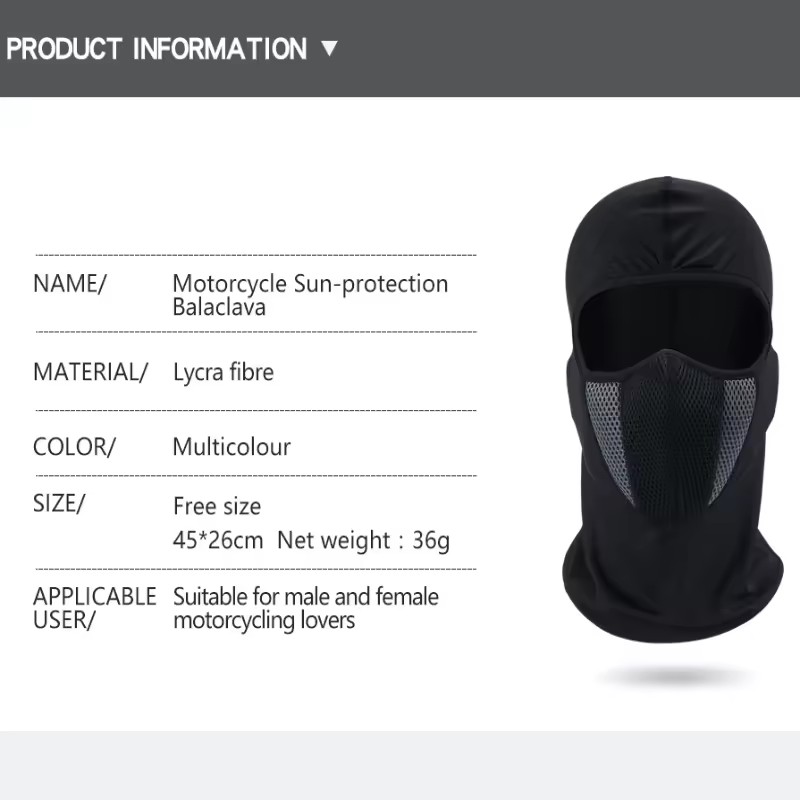Vollgesichtsmaske Radfahren Wi – Wool Balaclava Knit Bewertung und Preis