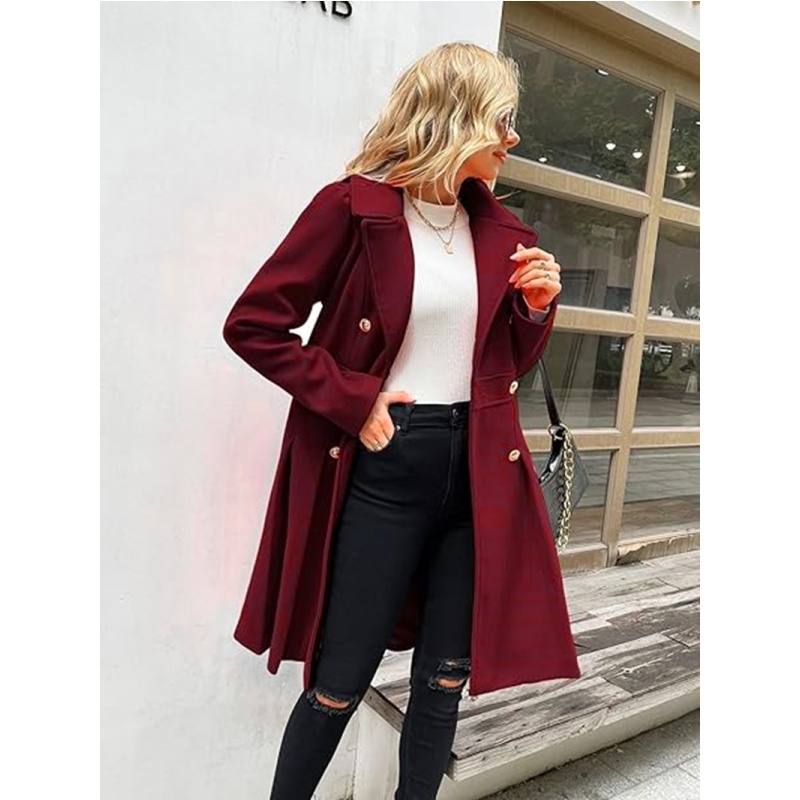 Winter Woolen Damen Trenchcoat – Winter Clothing Equipment Bewertung und Preis