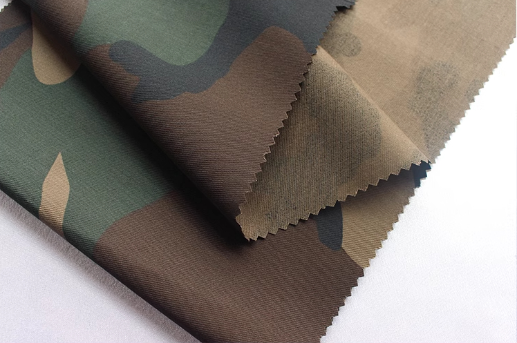 Grüne Tarnung, 65 % Polyester, – Winter Clothing Material Bewertung und Preis